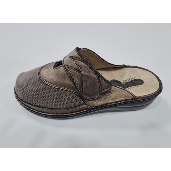 כפכף אורטופדי, מדרס נשלף   TAUPE ST 8231VM  PIOMBO חום