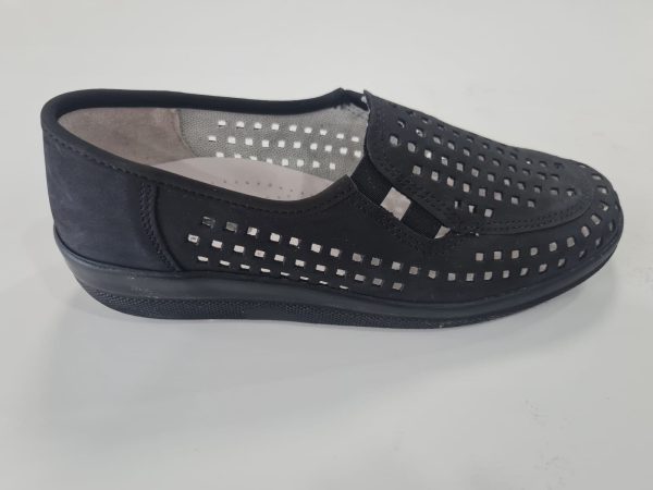 נעלי נוחות לנשים BUZIOS BLACK 108  SOFTFLEX