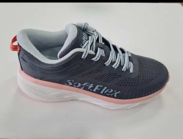 SOFTFLEX SPORT אפור/ורוד